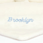Personalised Bashful Black & Cream Puppy Soother
